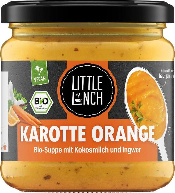 Produktfoto zu Karotten Orangen Suppe, Little Lunch 350ml