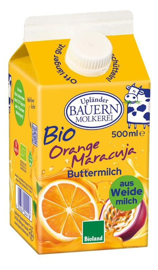 Produktfoto zu Buttermilch Orange-Maracuja, 500ml