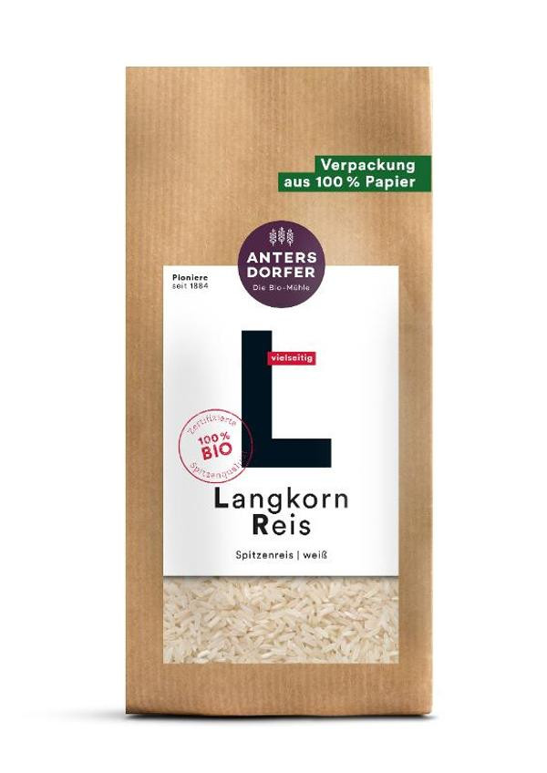 Produktfoto zu Langkorn-Reis weiß, 1kg