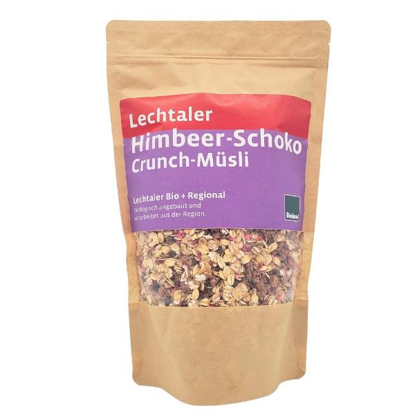 Produktfoto zu Lechtaler Himbeer-Schoko-Crunch-Müsli 500g