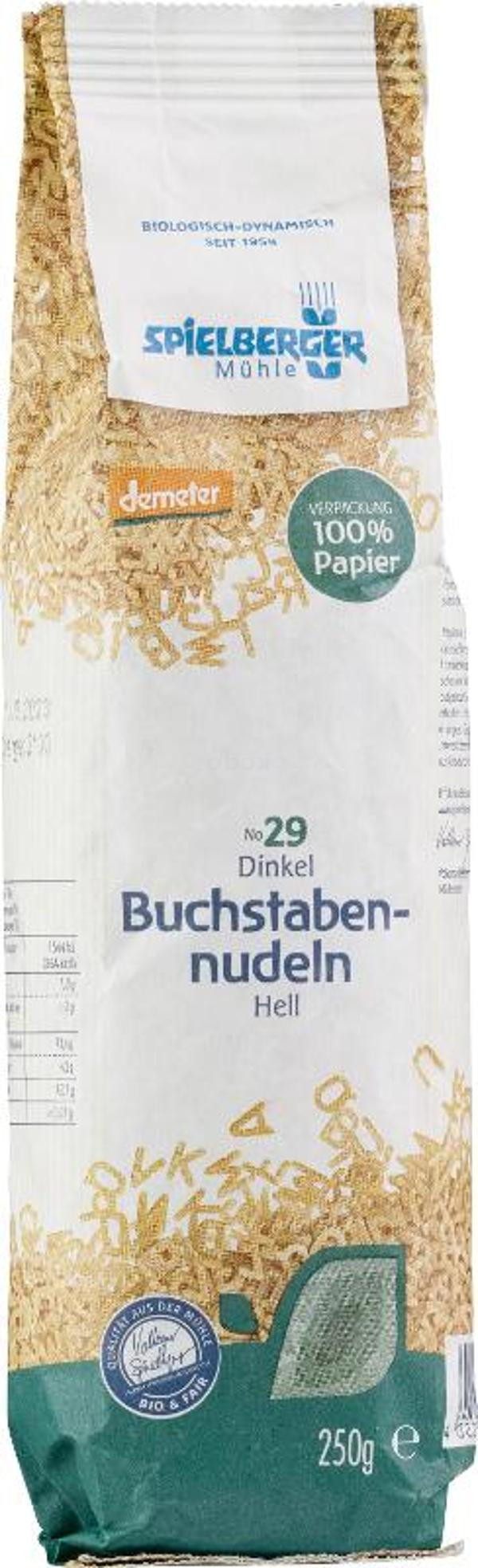 Produktfoto zu Di-Buchstabennudeln, 250g