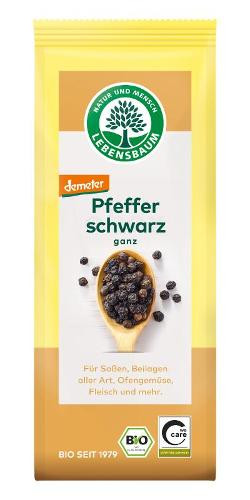 Produktfoto zu Pfeffer schwarz, ganz 50g