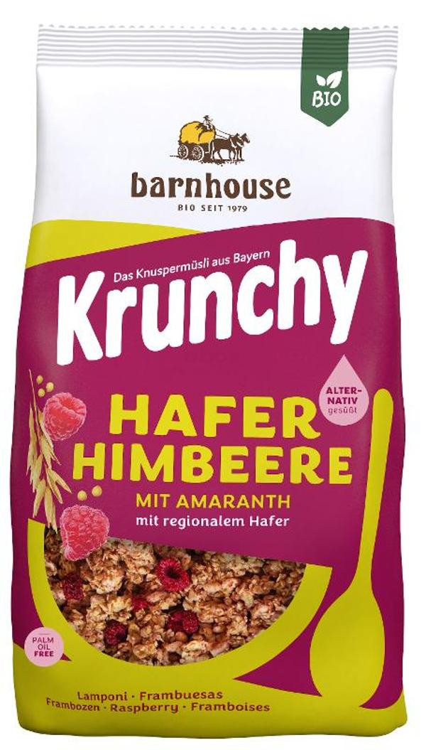 Produktfoto zu Amaranth Hafer-Himbeere Krunchy 375 g