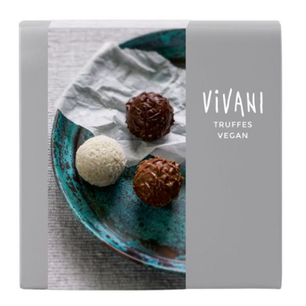 Produktfoto zu Truffes, vegane Pralinen-Mischung 3 Sorten, 100g