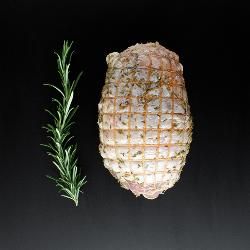 Produktfoto zu Puten-Rollbraten mit Rosmarin gewürzt, ca. 0,6 kg