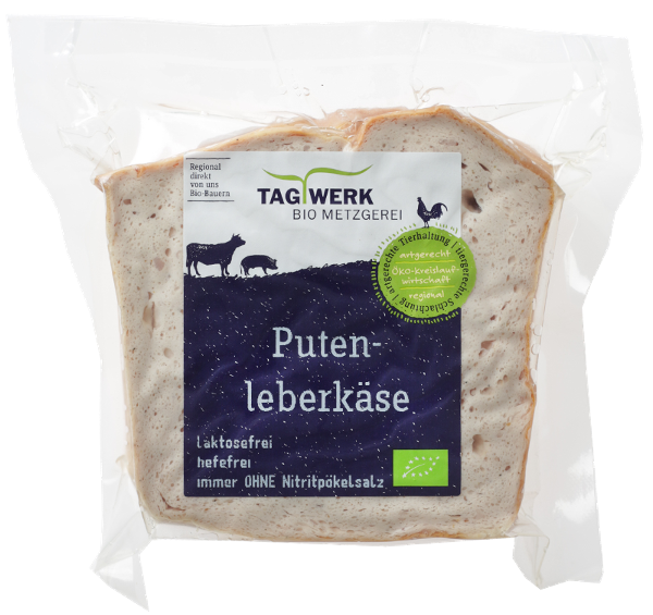 Produktfoto zu Putenleberkäs Scheibe 180g