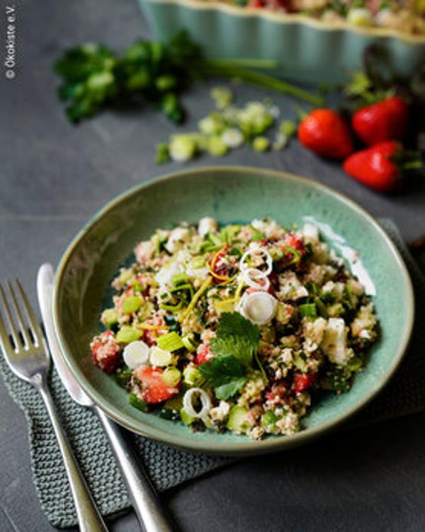 Produktfoto zu Rezept Erdbeer-Tabouleh