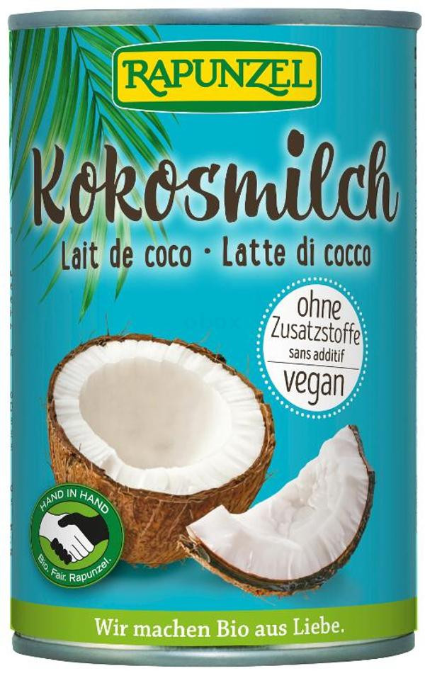 Produktfoto zu Kokosmilch 400ml, Rapunzel