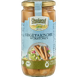 Produktfoto zu Vegetarische Würstchen im Glas, 200g