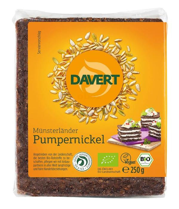 Produktfoto zu Pumpernickel, 250g