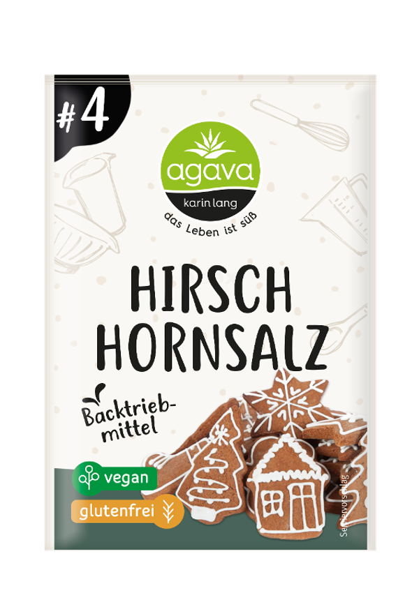 Produktfoto zu Hirschhornsalz, 20g