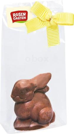 Produktfoto zu Vollmilch-Schoko-Osterhase mit Nougat gefüllt, 25g