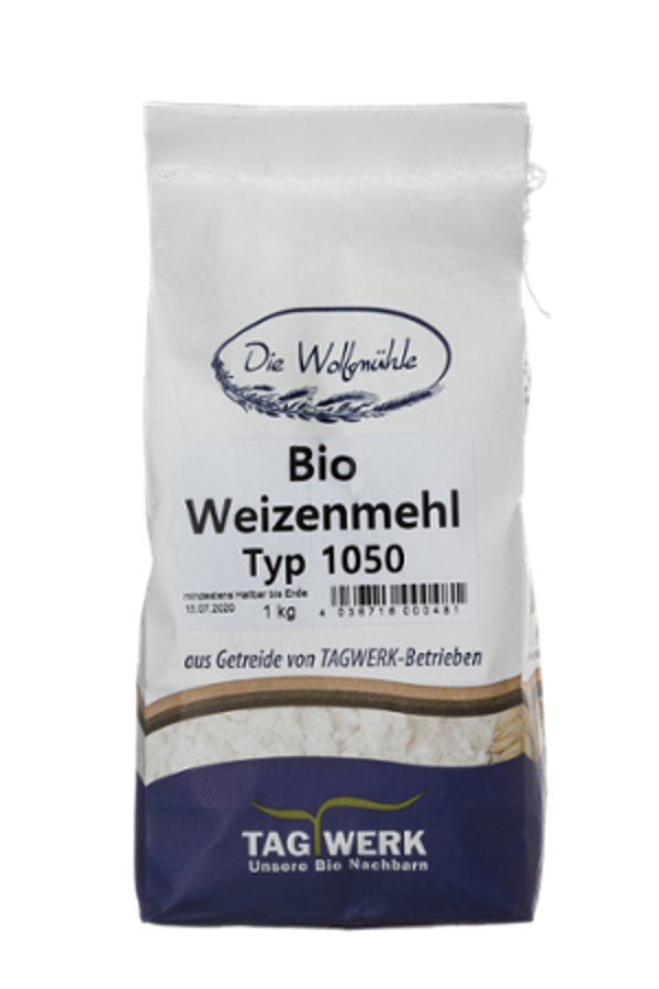 Produktfoto zu Weizenmehl 1050, 1kg