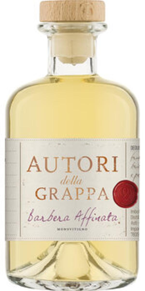 Produktfoto zu Grappa Barbera Affinata, 0,5l