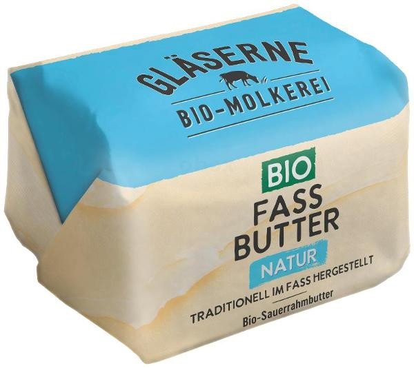 Produktfoto zu Fassbutter Sauerrahm natur 250g