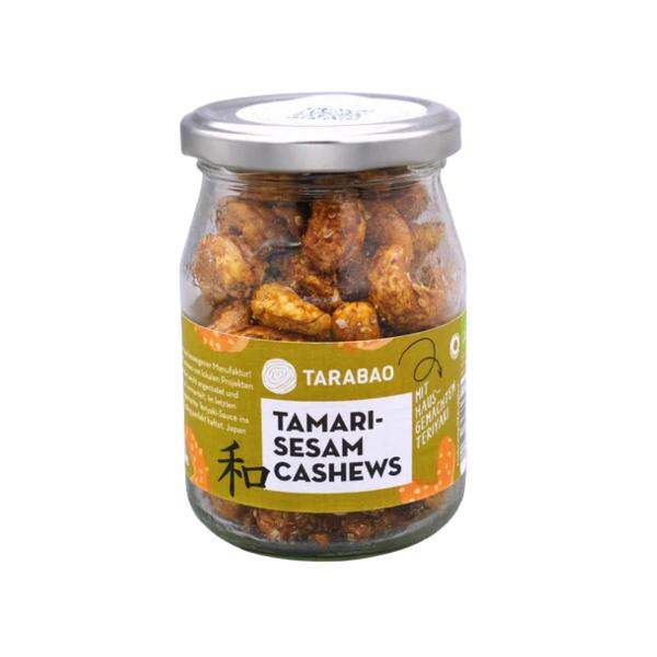 Produktfoto zu Cashews Tamari Sesam 130g