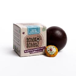 Produktfoto zu SchokoSchatz "Kleines Dankeschön" vegan 25g