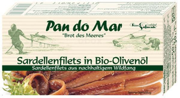 Produktfoto zu Anchovis, Sardellen in Olivenöl 50g