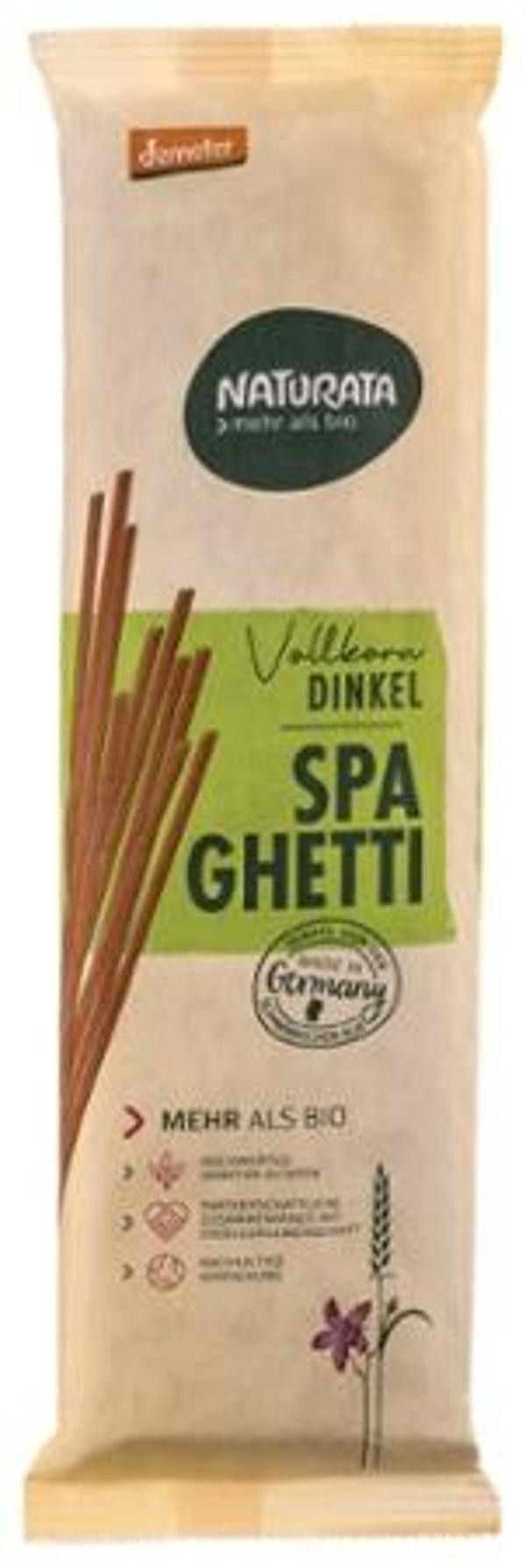 Produktfoto zu Dinkel Vollkorn Spaghetti 500g