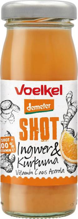 Produktfoto zu Shot Ingwer & Kurkuma, 95ml