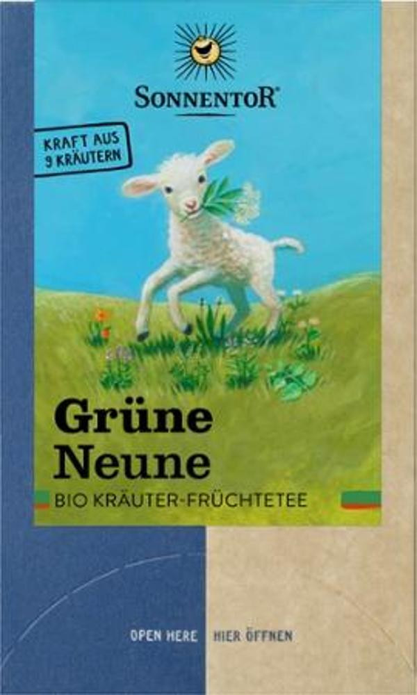 Produktfoto zu Grüne Neune-Tee, 18 Btl.