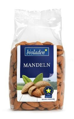 Produktfoto zu Mandeln ganz ungeschält 250g