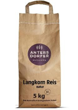 Produktfoto zu Langkornreis natur 5 kg