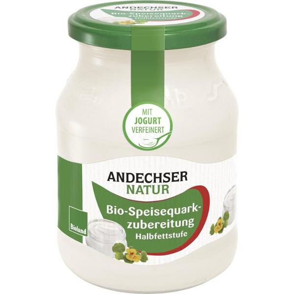 Produktfoto zu Speisequarkzubereitung 20%, 500g Glas